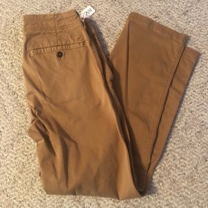 American Eagle Flex Pants Straight Tan 28x30 2573